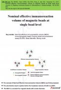 在单个磁珠的水平上探究磁珠的有效免疫反应体